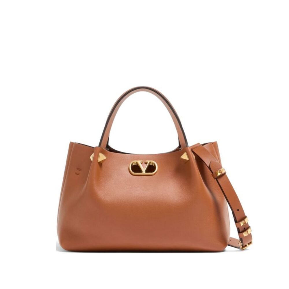 Valentino Garavani Women Vlogo Signature Small Leather Tote